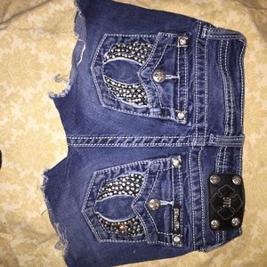 Girls miss me shorts